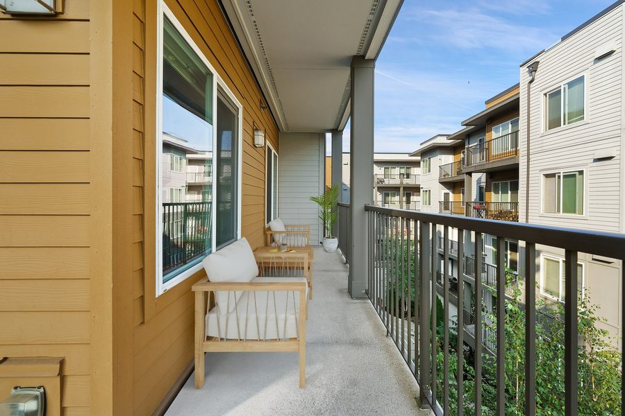 Private balconies
