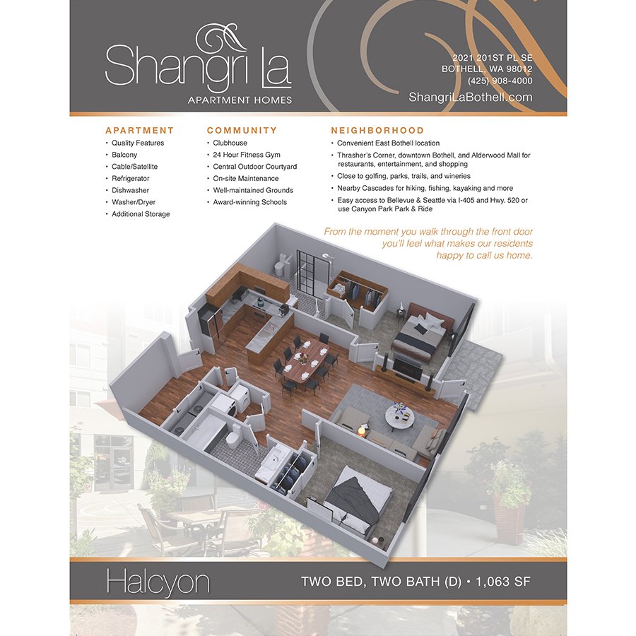 Halcyon floor plan