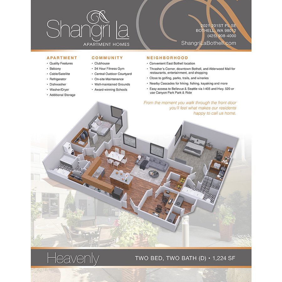 Heavenly floor plan