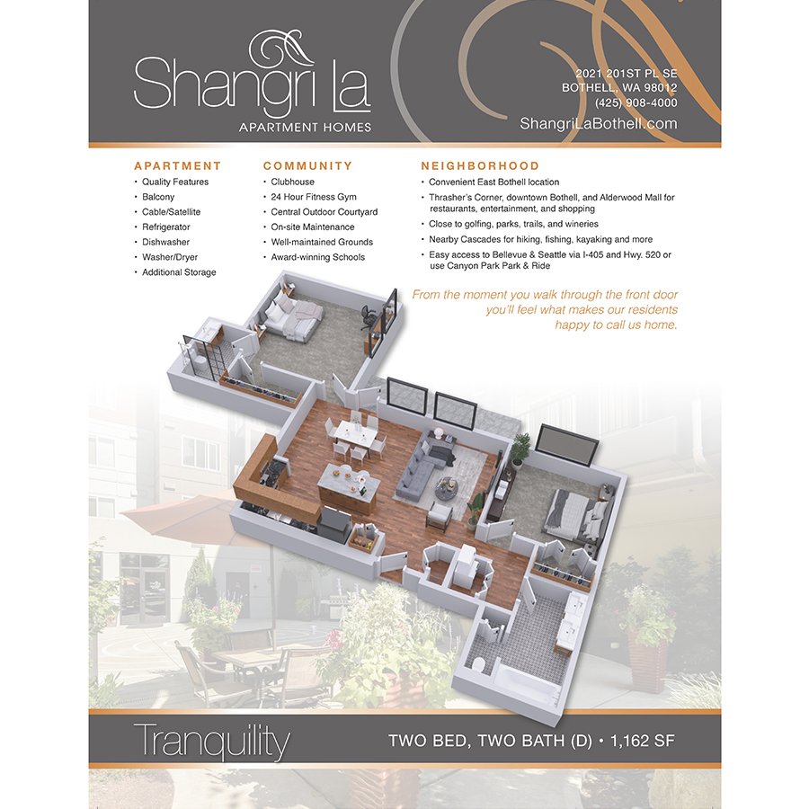 Tranquility floor plan