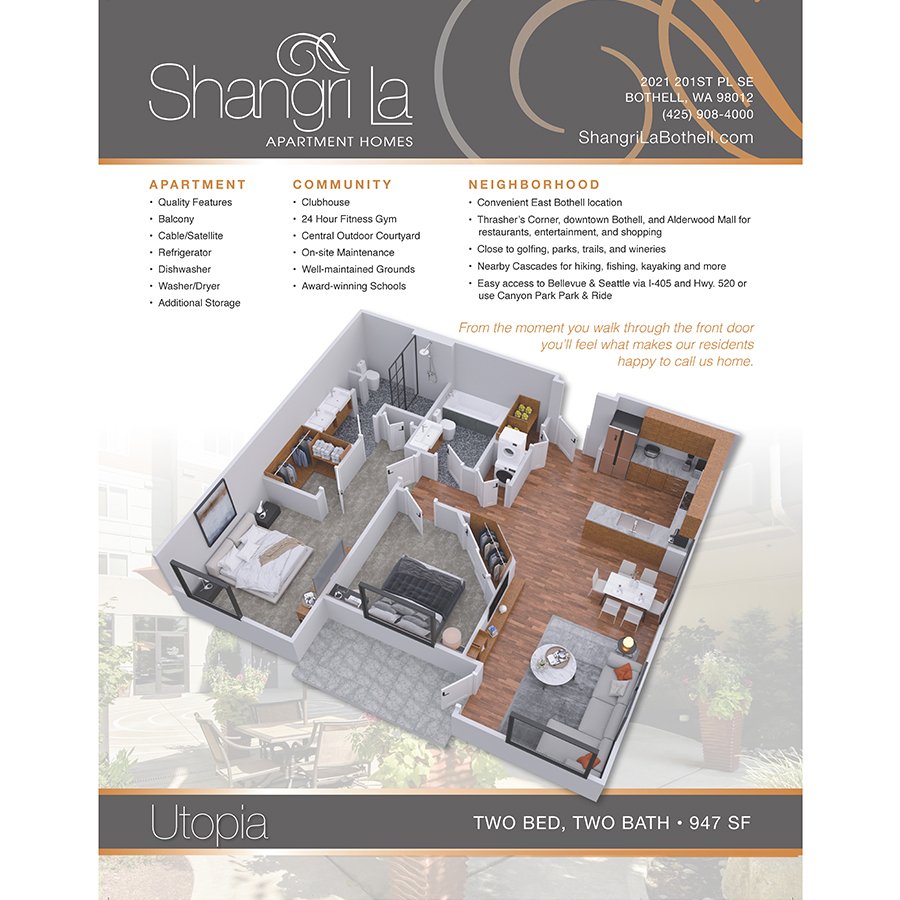 Utopia floor plan